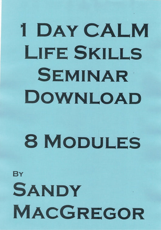 1 Day CALM Life Skills - (Download)