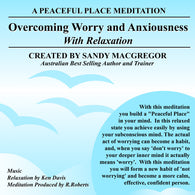 Peaceful Place Series No. 18 - Overcoming Worry & Anxiousness (Download)