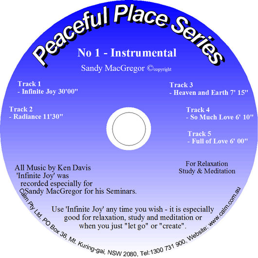Peaceful Place Series No. 01 – Instrumental (Download)